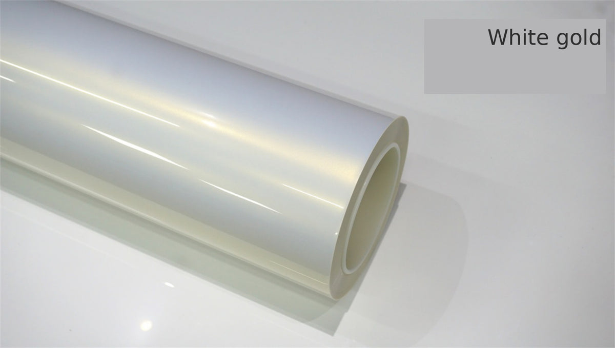 White Gold Colour PPF in Dubai and Abu Dhabi - Detailing Concept