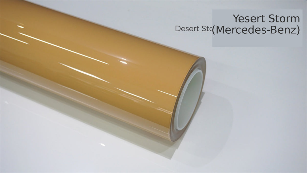 Desert Storm (Mercedes-Benz) Colour PPF in Dubai and Abu Dhabi - Detailing Concept