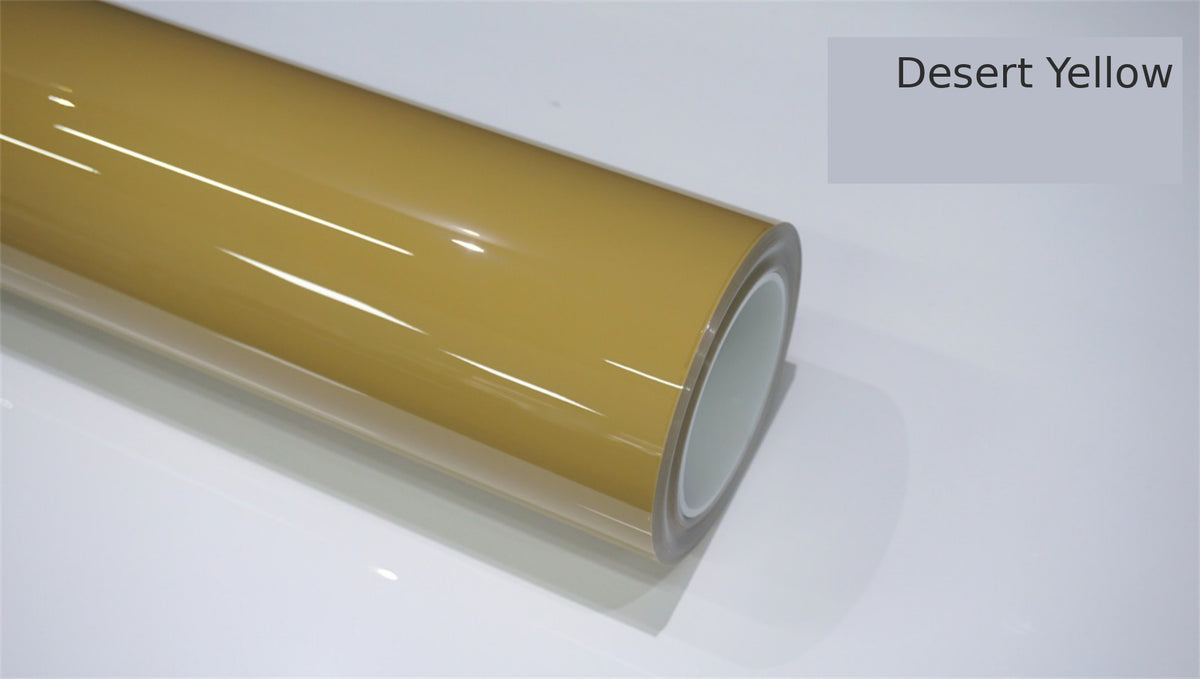 Desert Yellow Colour PPF in Dubai and Abu Dhabi - Detailing Concept