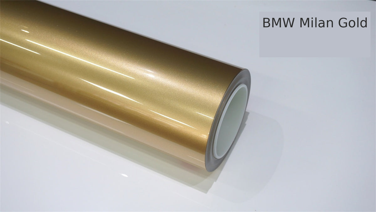 BMW Milan Gold Colour PPF in Dubai and Abu Dhabi - Detailing Concept