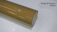 Original Desert Yellow Colour PPF in Dubai and Abu Dhabi - Detailing Concept