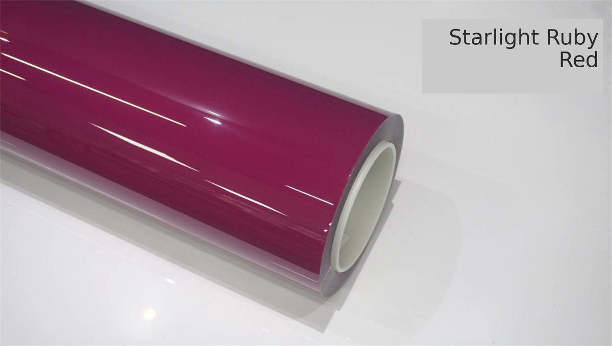 Starlight Ruby Red Colour PPF in Dubai and Abu Dhabi - Detailing Concept
