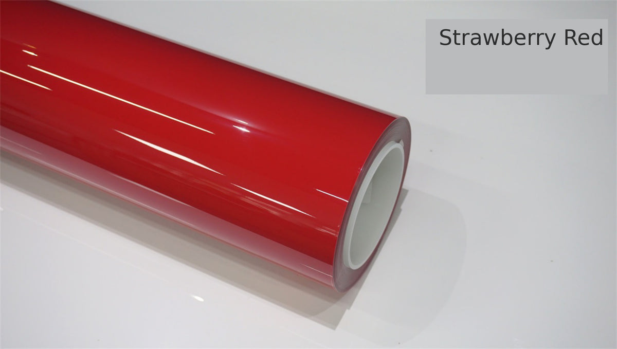 Strawberry Red Colour PPF in Dubai and Abu Dhabi - Detailing Concept
