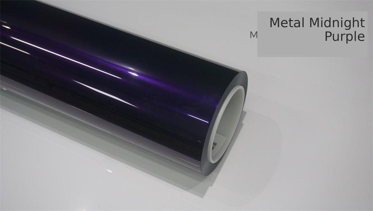 Metal Midnight Purple Colour PPF in Dubai and Abu Dhabi - Detailing Concept