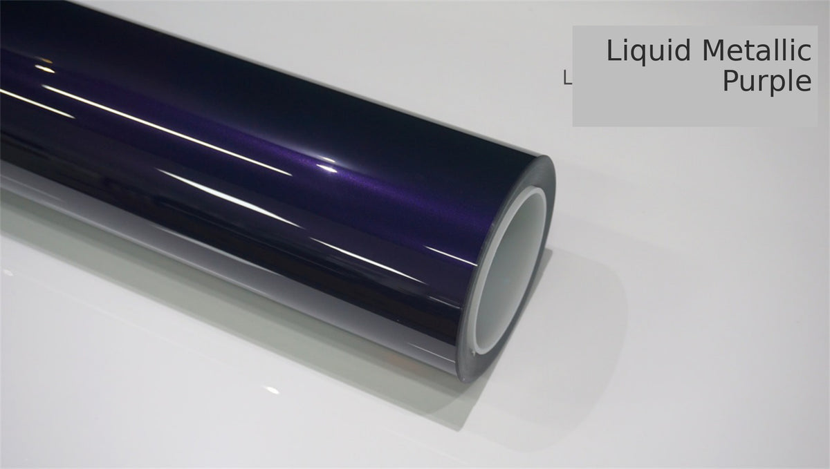Liquid Metallic Purple Colour PPF in Dubai and Abu Dhabi - Detailing Concept