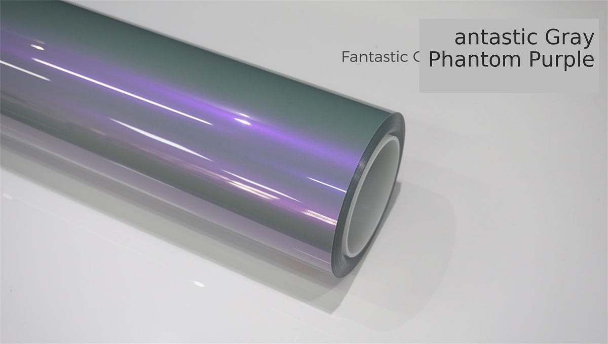 Fantastic Gray Phantom Purple Colour PPF in Dubai and Abu Dhabi - Detailing Concept