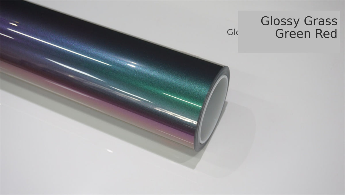 Glossy Grass Green Red Colour PPF in Dubai and Abu Dhabi - Detailing Concept