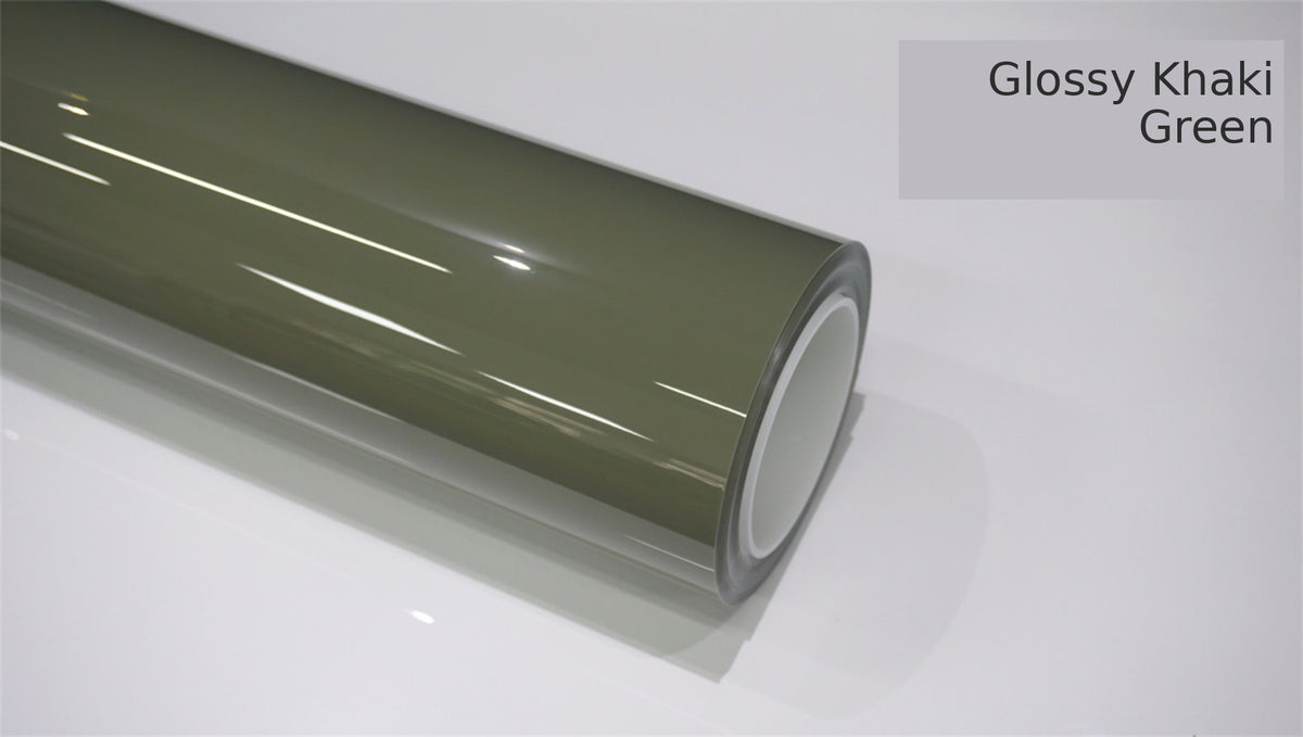 Glossy Khaki Green Colour PPF in Dubai and Abu Dhabi - Detailing Concept