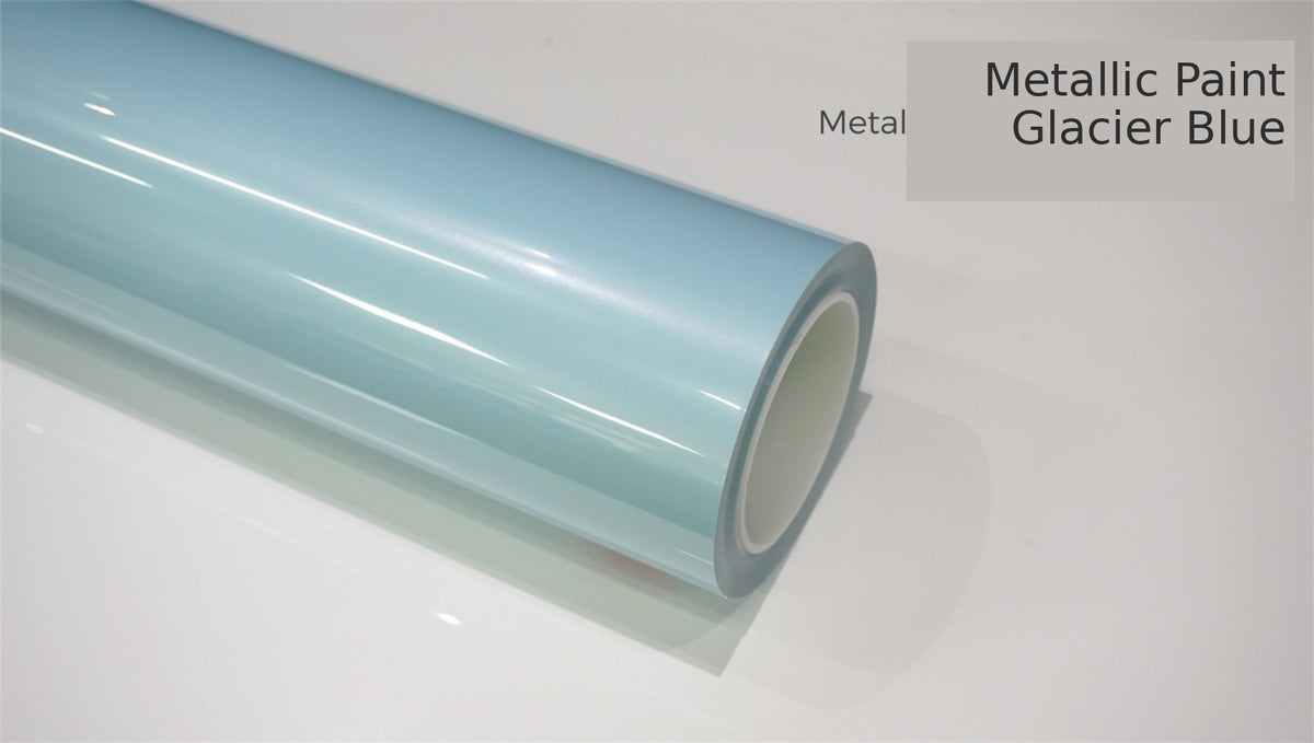Metallic Paint Glacier Blue Colour PPF in Dubai and Abu Dhabi - Detailing Concept