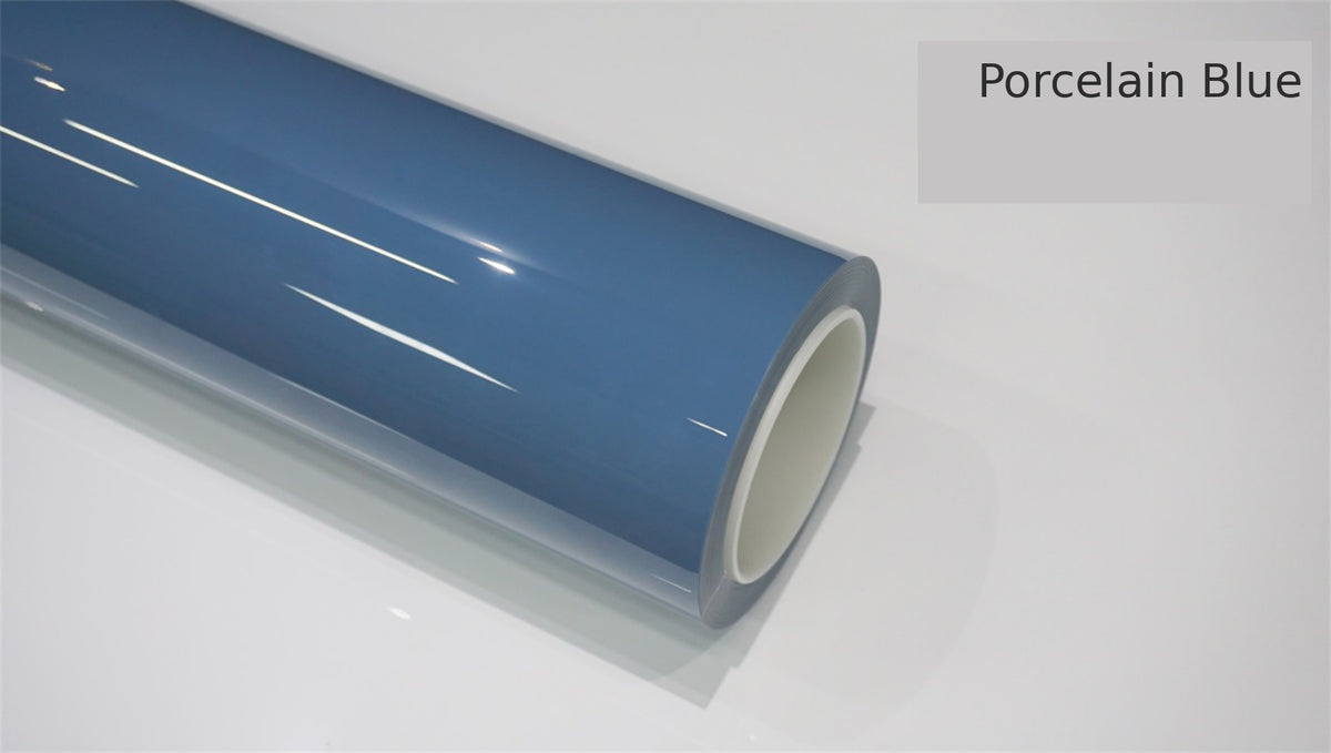 Porcelain Blue Colour PPF in Dubai and Abu Dhabi - Detailing Concept