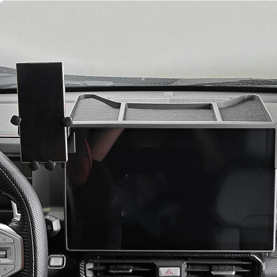 Screen Storage Box & Phone Holder Jetour T2 for Jetour T2 in Dubai UAE