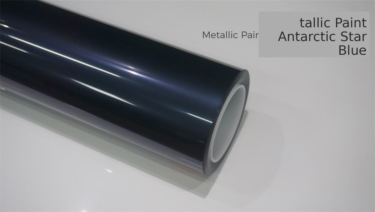 Metallic Paint Antarctic Star Blue Colour PPF in Dubai and Abu Dhabi - Detailing Concept