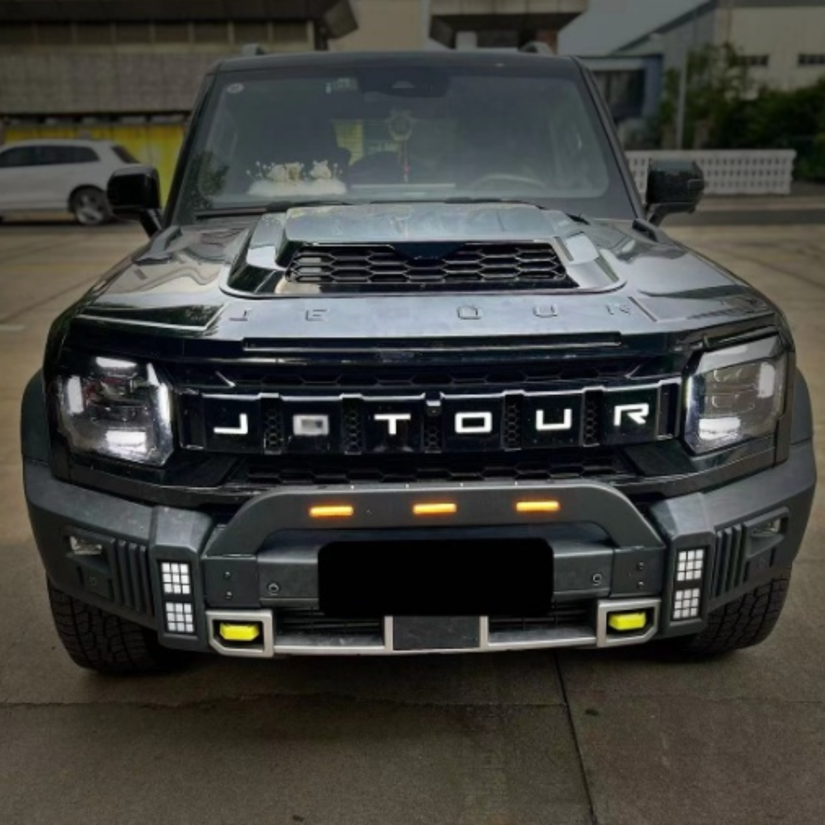 Small Bull Bar with Light Jetour T2 for Jetour T2 in Dubai UAE
