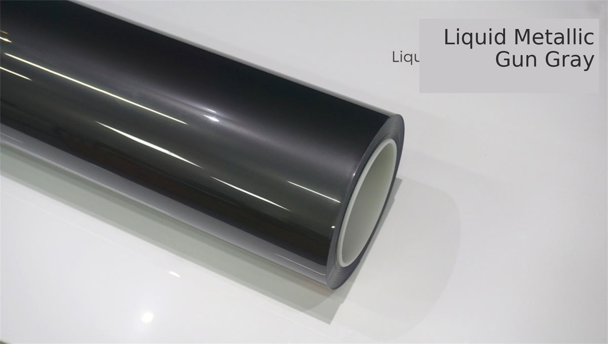 Liquid Metallic Gun Gray Colour PPF in Dubai and Abu Dhabi - Detailing Concept