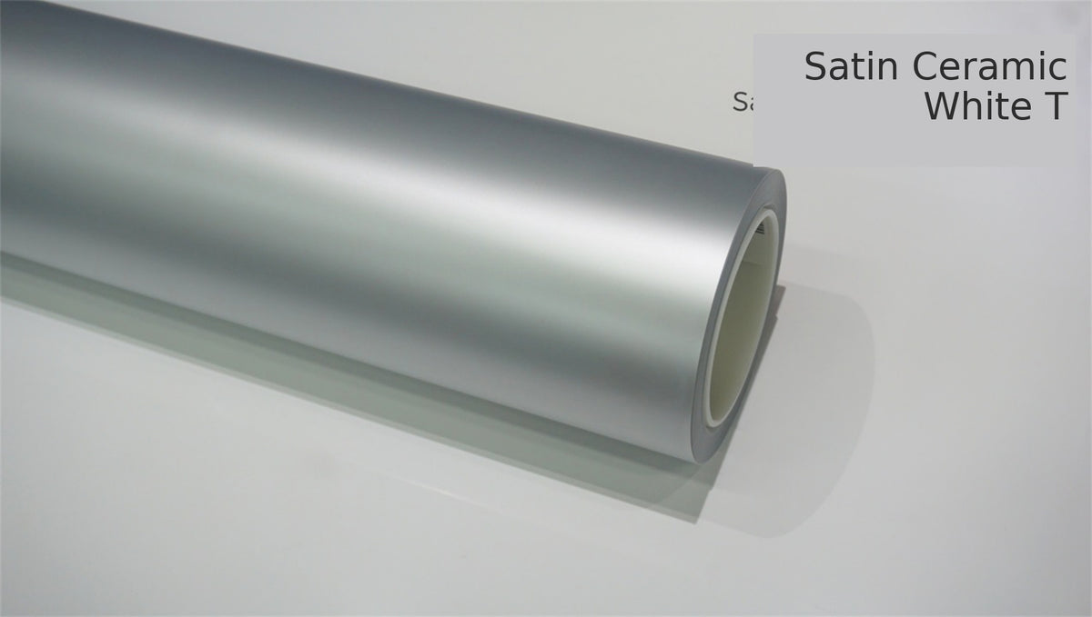 Satin Ceramic White T Colour PPF in Dubai and Abu Dhabi - Detailing Concept