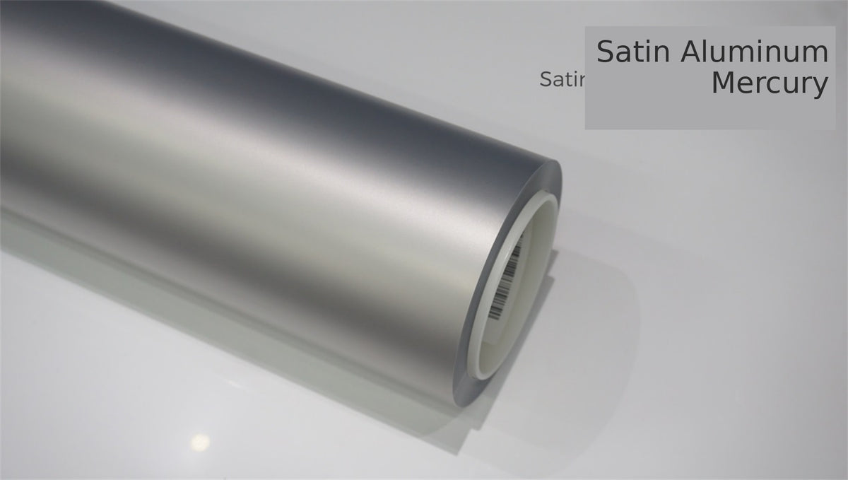 Satin Aluminum Mercury Colour PPF in Dubai and Abu Dhabi - Detailing Concept