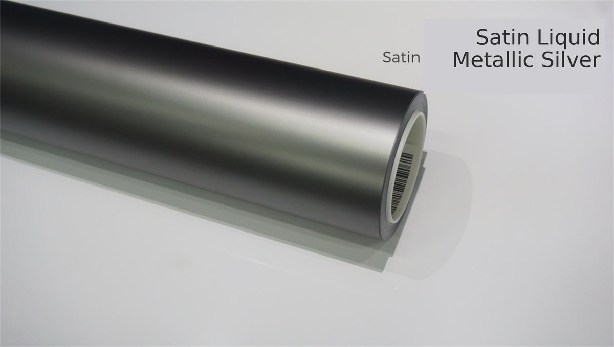 Satin Liquid Metallic Silver Colour PPF in Dubai and Abu Dhabi - Detailing Concept