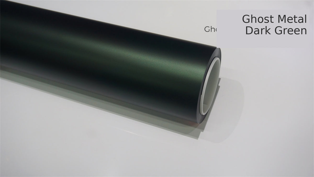 Ghost Metal Dark Green Colour PPF in Dubai and Abu Dhabi - Detailing Concept
