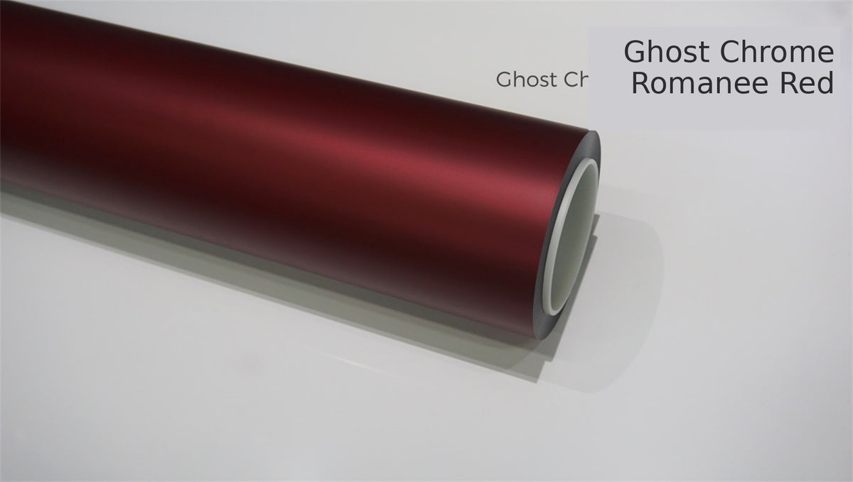 Ghost Chrome Romanee Red Colour PPF in Dubai and Abu Dhabi - Detailing Concept