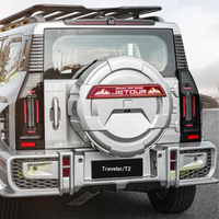 Silver Spare Cover New Design Jetour T2 for Jetour T2 in Dubai UAE