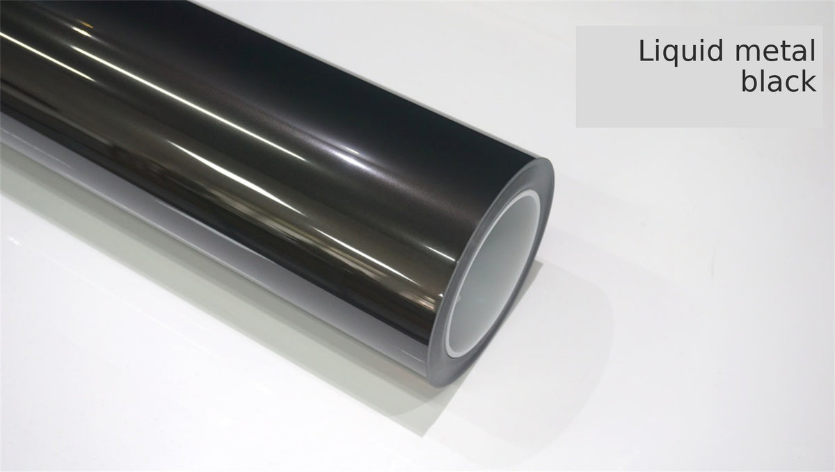 Liquid Metal Black Colour PPF in Dubai and Abu Dhabi - Detailing Concept