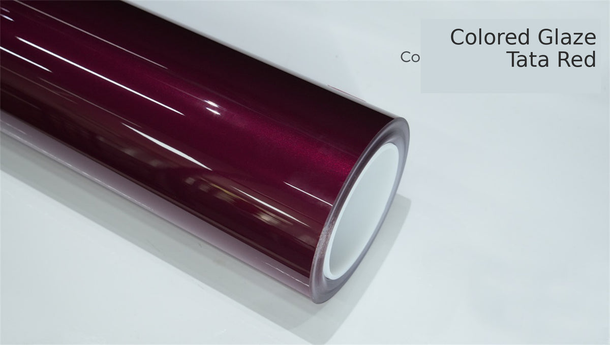 Colored Glaze Tata Red Colour PPF in Dubai and Abu Dhabi - Detailing Concept