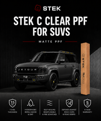 فيلم حماية الطلاء غير اللامع الشفاف STEK C (PPF) للسيارات الرياضية متعددة الاستخدامات | ضمان لمدة 5 سنوات