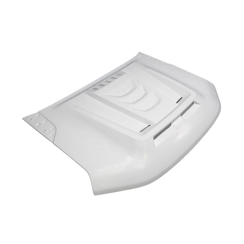 Bonnet Hood Sport Design Black / White Jetour T2 for Jetour T2 in Dubai UAE