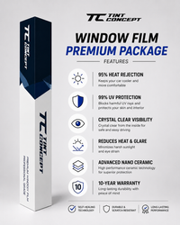 Premium Nano Ceramic Window Tinting – 99% Heat Rejection  | 10-Year Warranty