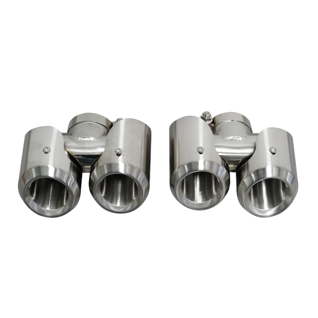 Circle Exhaust Silver Color Defender +2020 for Land Rover Defender UAE