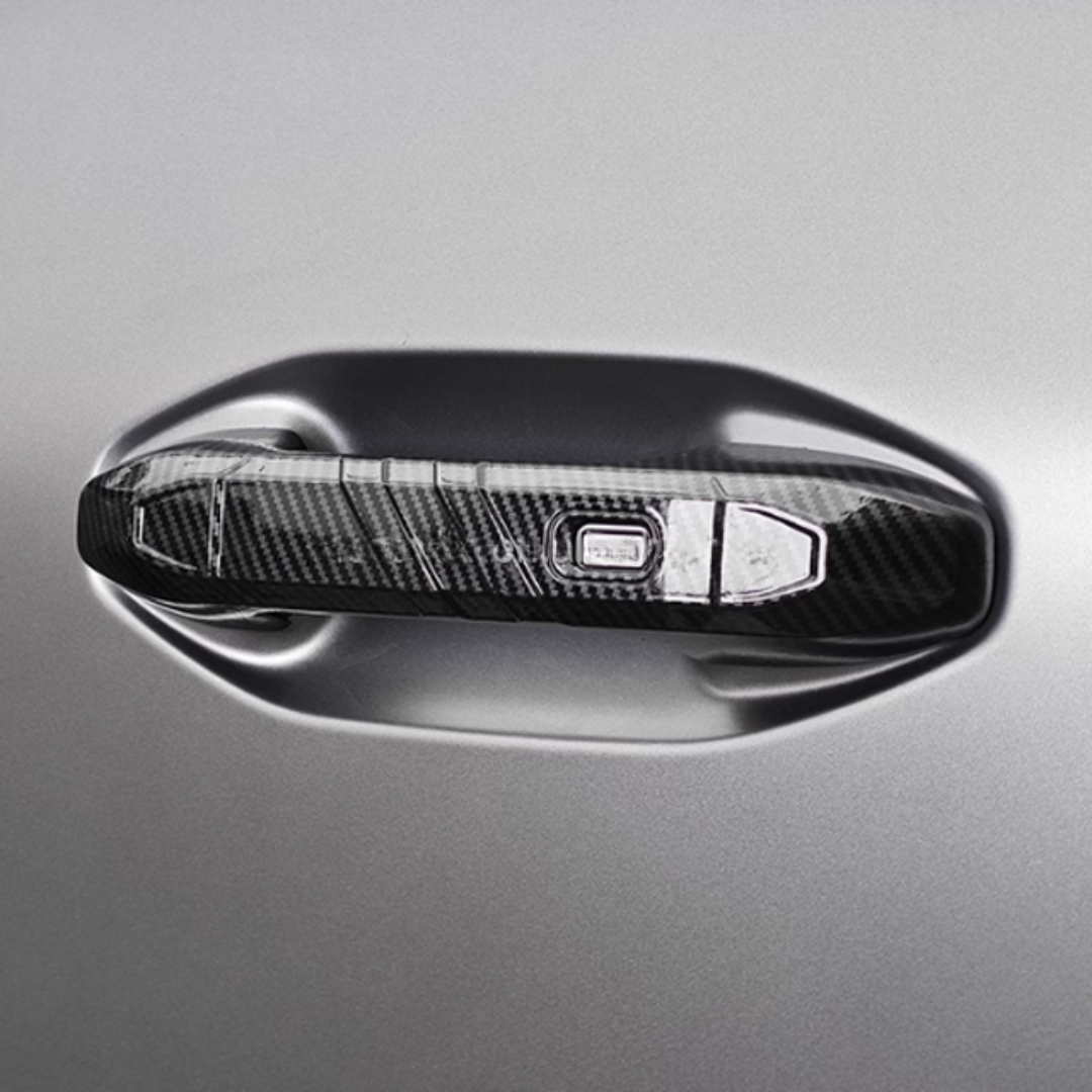 Carbon Fiber Door Handle Cover Jetour T2 for Jetour T2 in Dubai UAE