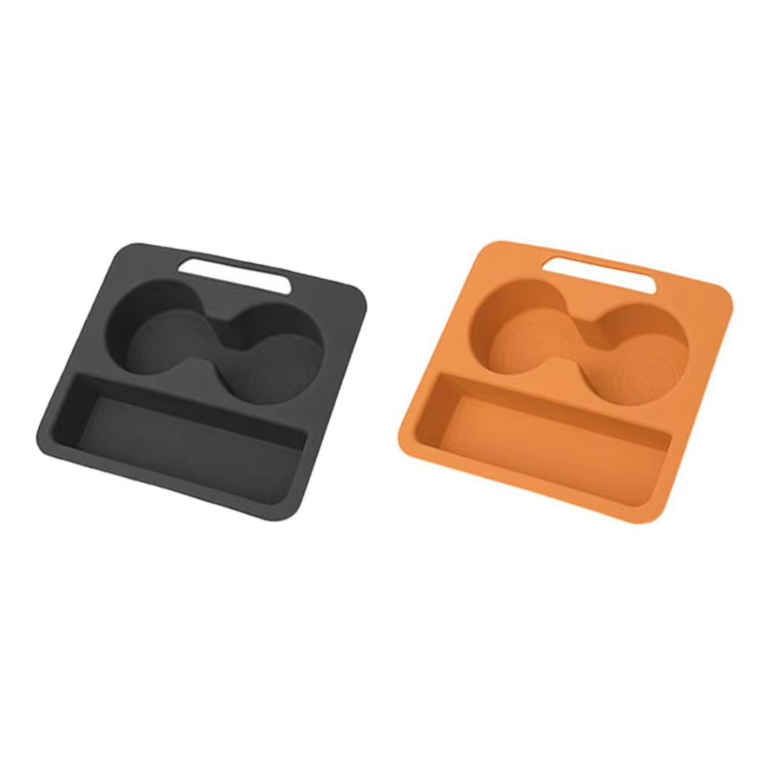 Silicon Coaster for Water Cup Black / Orange Haval H9 for Haval H9 in Dubai UAE