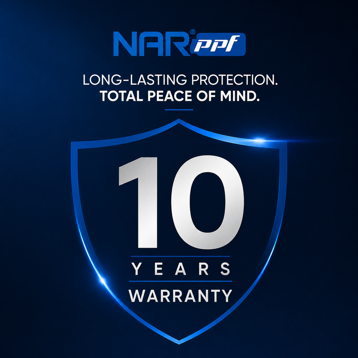 NAR Premium Paint Protection Film (PPF) For SUV | 7.5 Mil TPU | 190 Micron | 10-Year Warranty