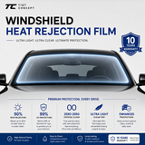 Zero Zero Heat Rejection Windshield Film