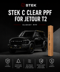 STEK C Clear Glossy Paint Protection Film (PPF) for Jetour T2 | 5-Year Warranty