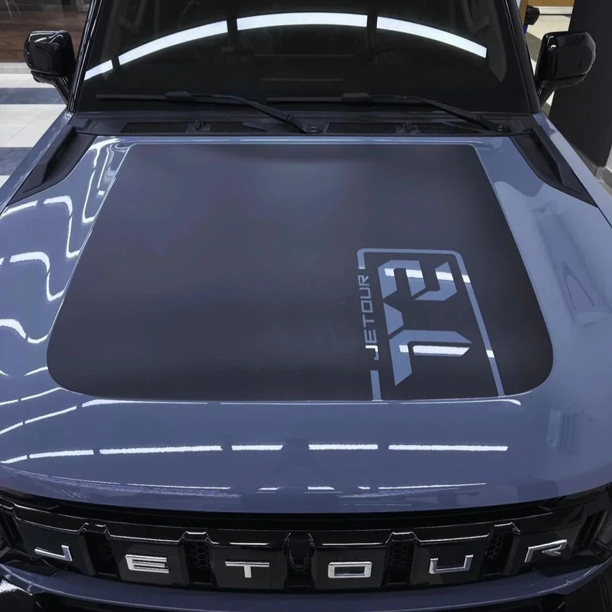 Bonnet Sticker Jetour T2 for Jetour T2 in Dubai UAE
