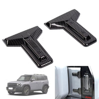 Carbon Fiber Tailgate Hinge Cover Jetour T2 for Jetour T2 in Dubai UAE