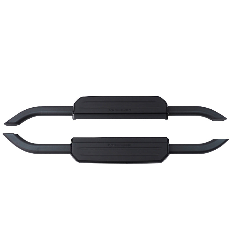Regular Side Step Silver / Black Defender +2020 for Land Rover Defender UAE
