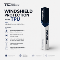 Panoramic Sunroof TPU Protection Film | 7.5 Mil Self-Healing Glass Protection