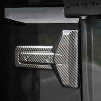 Carbon Fiber Tailgate Hinge Cover Jetour T2 for Jetour T2 in Dubai UAE