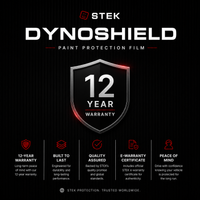 STEK DYNOshield Gloss PPF For Sedan | 12-Year Warranty